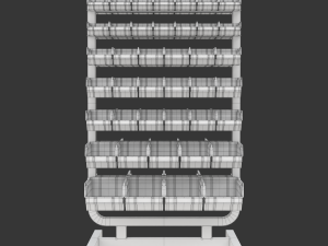 Storage Shelf Modelo 3D