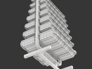 Storage Shelf 3D Model