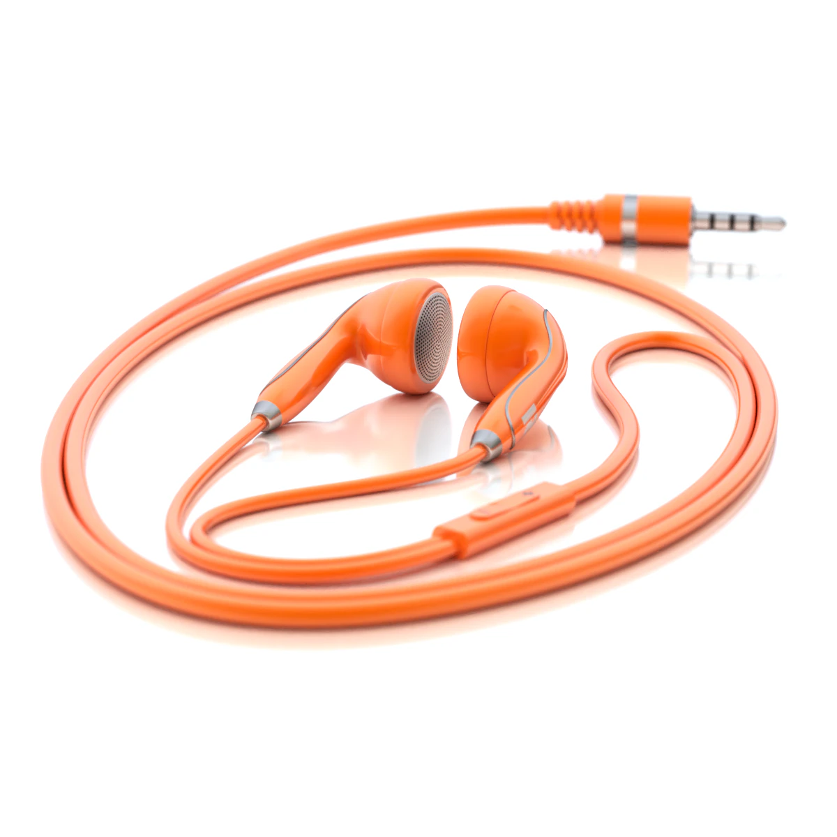 Earphones 3D Model .c4d .max .obj .3ds .fbx .stl .blend 