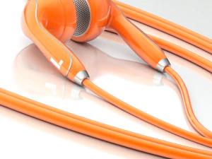 Earphones 3D Model