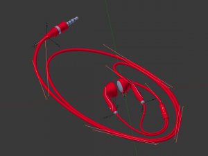 Earphones Modelo 3D