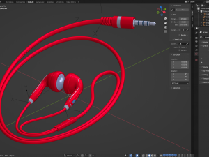 Earphones Modelo 3D