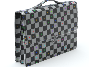 Leather Briefcase 3D-Modell