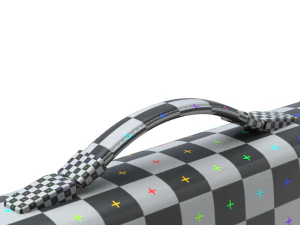 Leren aktetas 3D Model