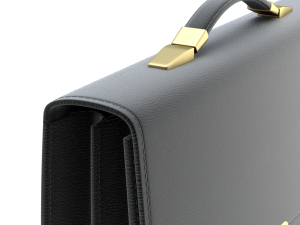 Leather Briefcase 3D-Modell