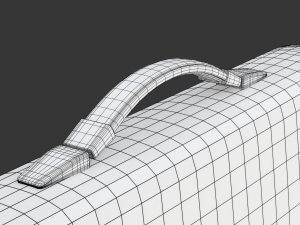 Leather Briefcase 3D-Modell