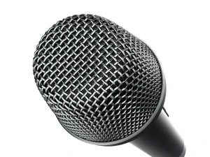 माइक्रोफ़ोन 3D मॉडल