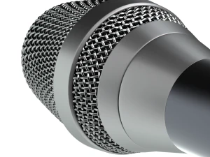 माइक्रोफ़ोन 3D मॉडल