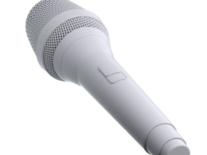 Microphone Modelo 3D