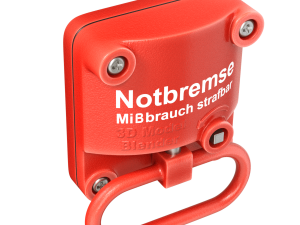 Emergency Hand Brake 3D Model