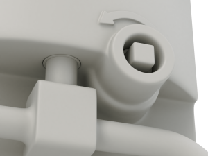 Emergency Hand Brake 3D Model