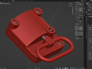 Emergency Hand Brake 3D Model