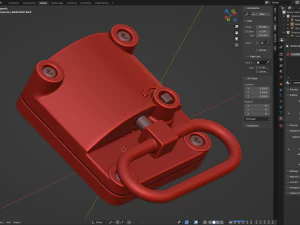 Acil Durum El Freni 3D Model