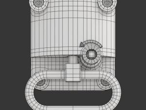 Emergency Hand Brake 3D Model