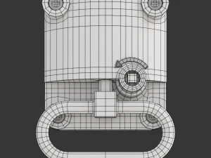 Acil Durum El Freni 3D Model