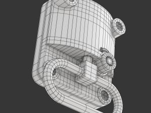 Emergency Hand Brake 3D Model