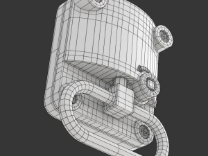 Acil Durum El Freni 3D Model