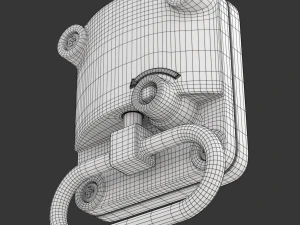 Acil Durum El Freni 3D Model