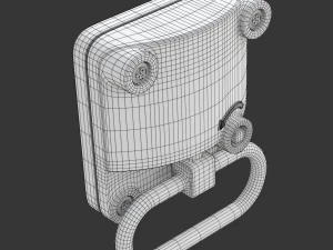 Acil Durum El Freni 3D Model