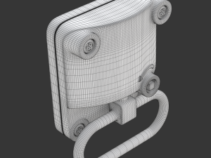 Emergency Hand Brake 3D Model