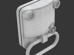 Acil Durum El Freni 3D Model