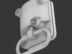 Emergency Hand Brake 3D Model