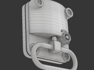Emergency Hand Brake 3D Model