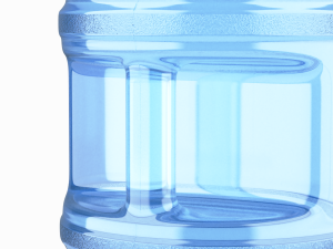Dispenser Water Bottle with Cap and Handle 3D Model