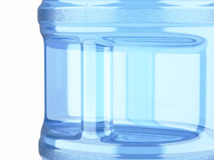 Dispenser Water Bottle with Cap and Handle 3D Model
