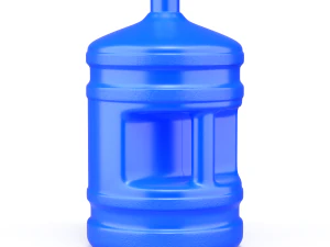 Dispenser Water Bottle with Cap and Handle 3D Model