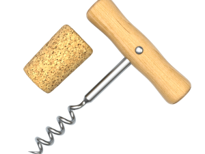 Corkscrew with Cork Modelo 3D