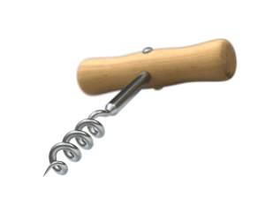 Corkscrew with Cork Modelo 3D