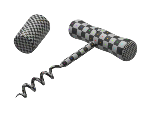 Corkscrew with Cork Modelo 3D