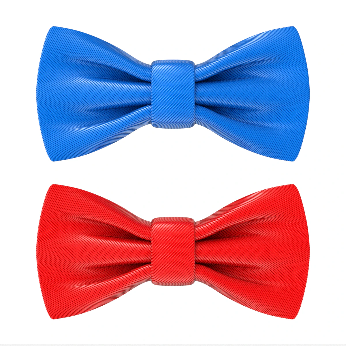 Bow Tie 3D Model .c4d .max .obj .3ds .fbx .stl .blend 