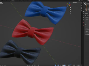 Bow Tie 3D Model