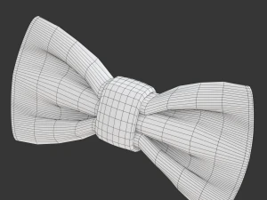 Bow Tie 3D Model