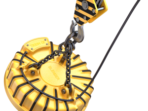 Electromagnetic Lifter with Hook 3D-Modell