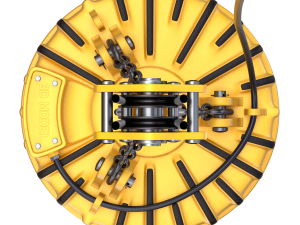 Electromagnetic Lifter with Hook 3D-Modell