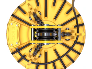 Електромагнітний підйомник з гачком 3D Модель