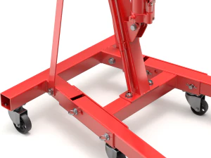 Foldable Workshop Crane 3D Model