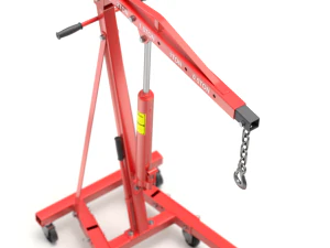 Foldable Workshop Crane 3D Model