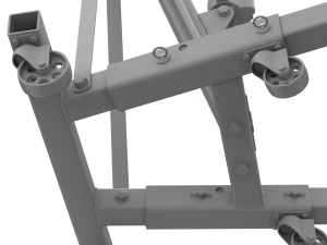Foldable Workshop Crane 3D Model