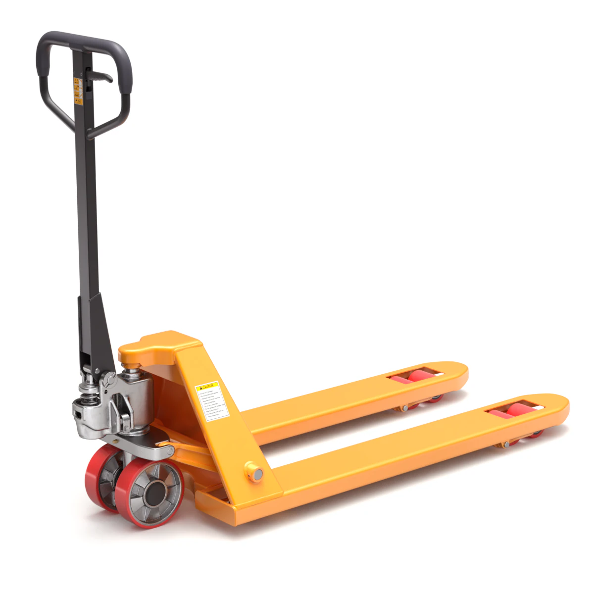 Pallet Jack 3D Model .c4d .max .obj .3ds .fbx .stl .blend 