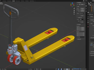 Pallet Jack 3D Model