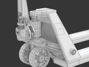 Pallet Jack 3D Model