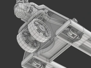 Pallet Jack 3D Model