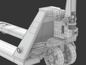 Pallet Jack 3D Model