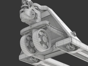 Pallet Jack 3D Model