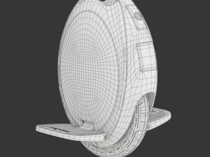 Unicycle 3D Model