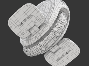 Unicycle 3D Model